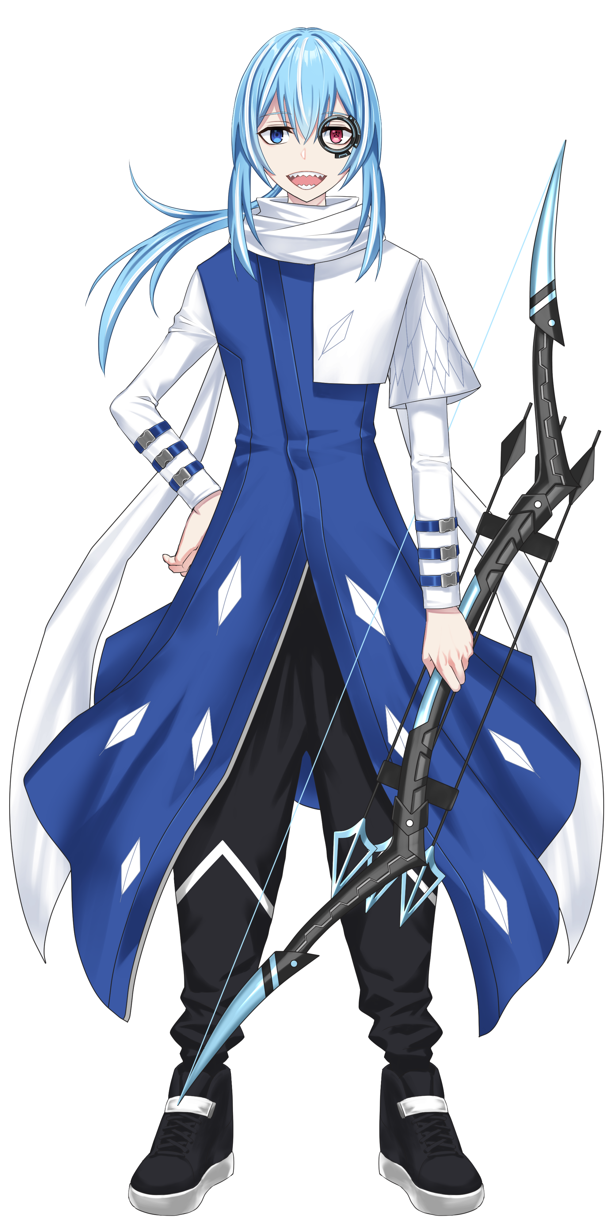 蒼弥弓弦の全身イラスト
